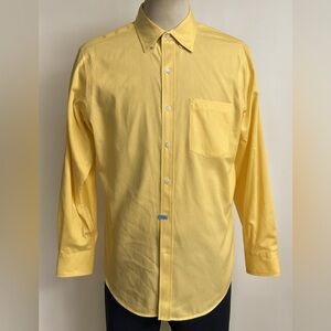 IZOD Men's Buttery Yellow Dress Shirt